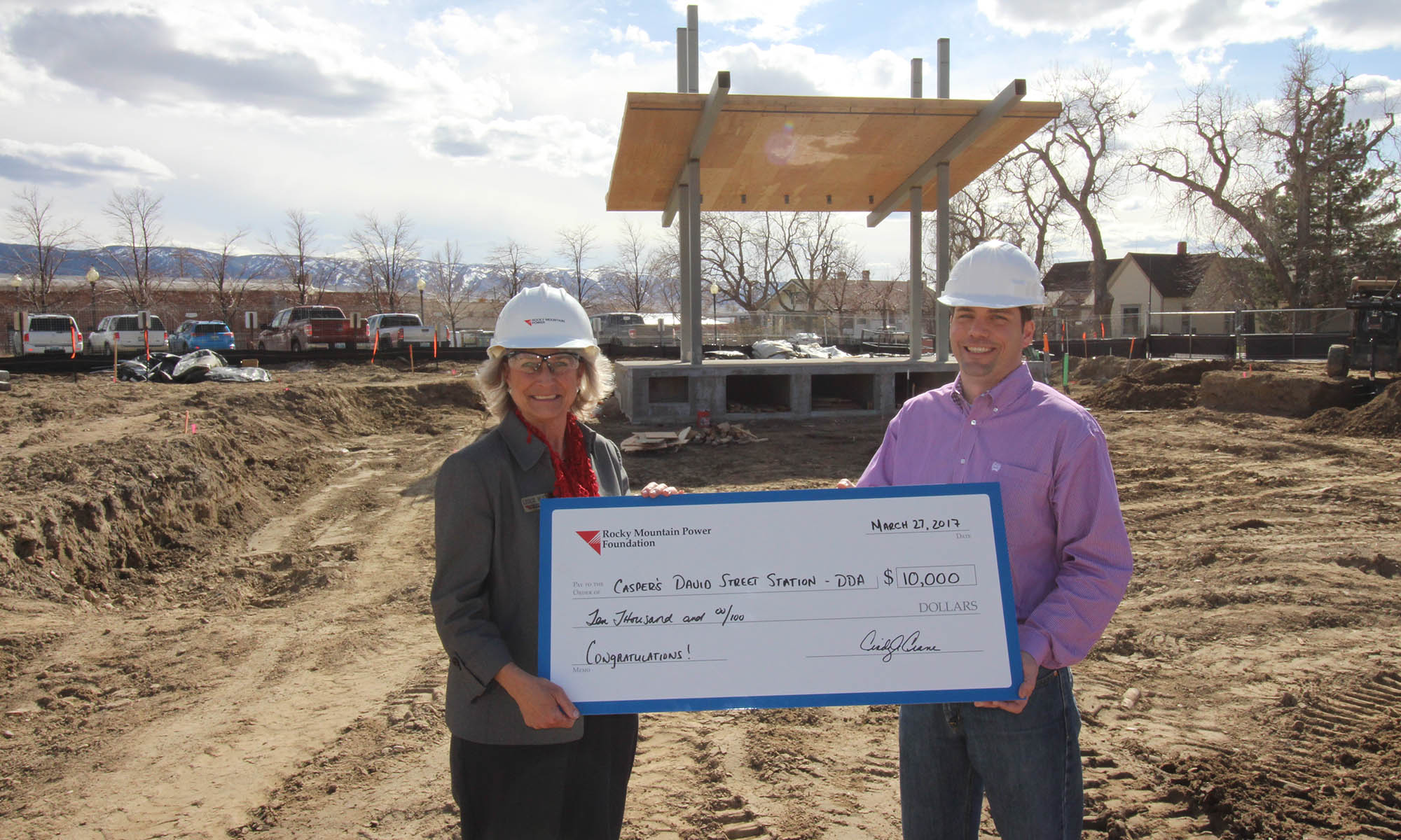 Rocky Mountain Power Donation to David Street Station