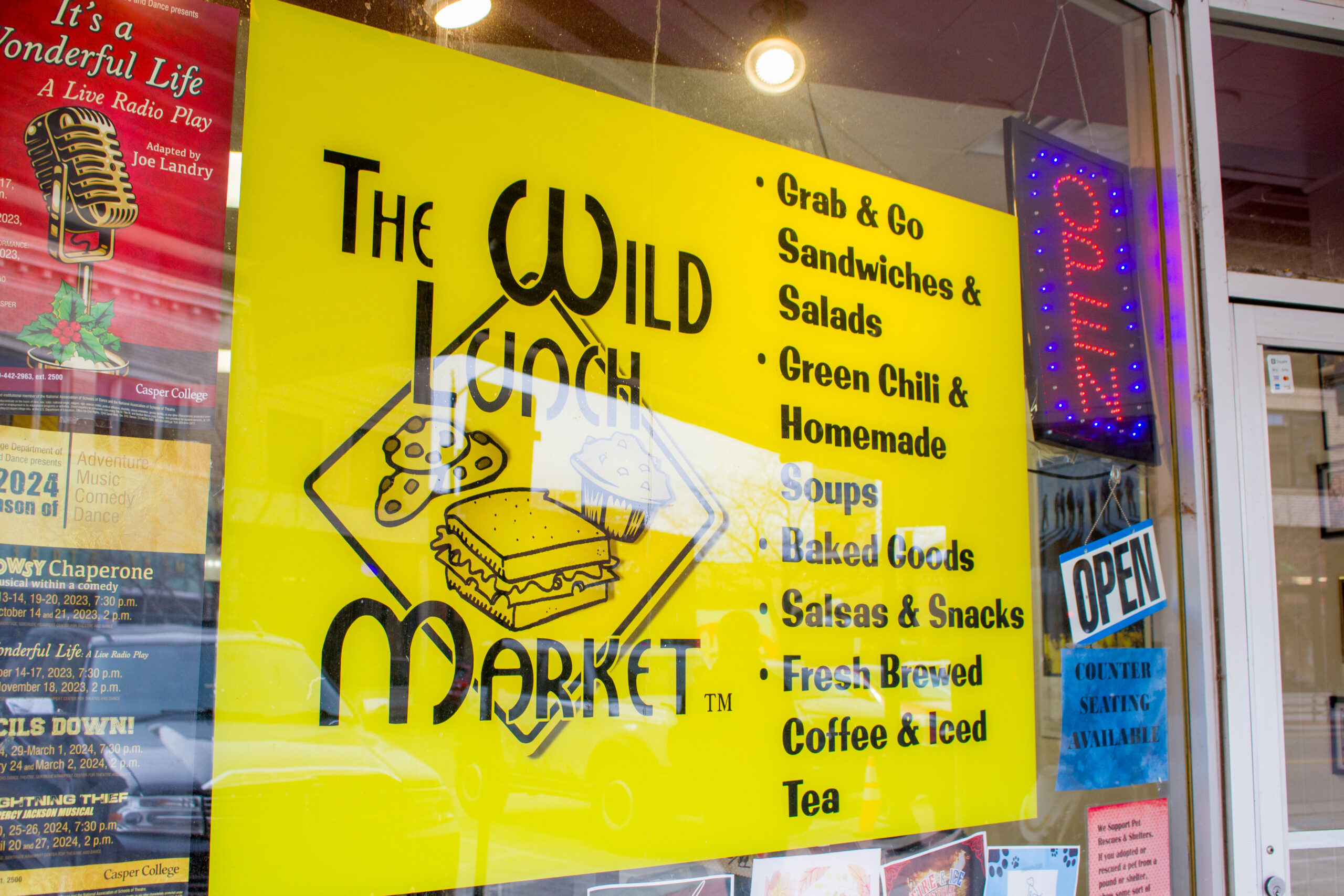 The Wild Lunch Market lunch spot in Casper Wyoming